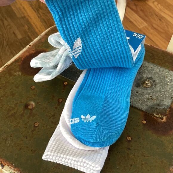 Adidas Originals Crew Socks 3pk - Picture 5 of 8